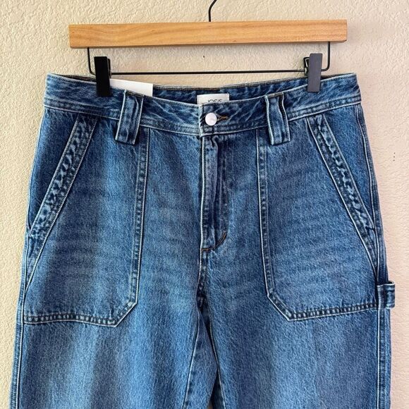 NEW JOE’S The Relaxed Carpenter Jeans Womens Size 30 Blue Denim Echelon Mid-Rise - Picture 5 of 16